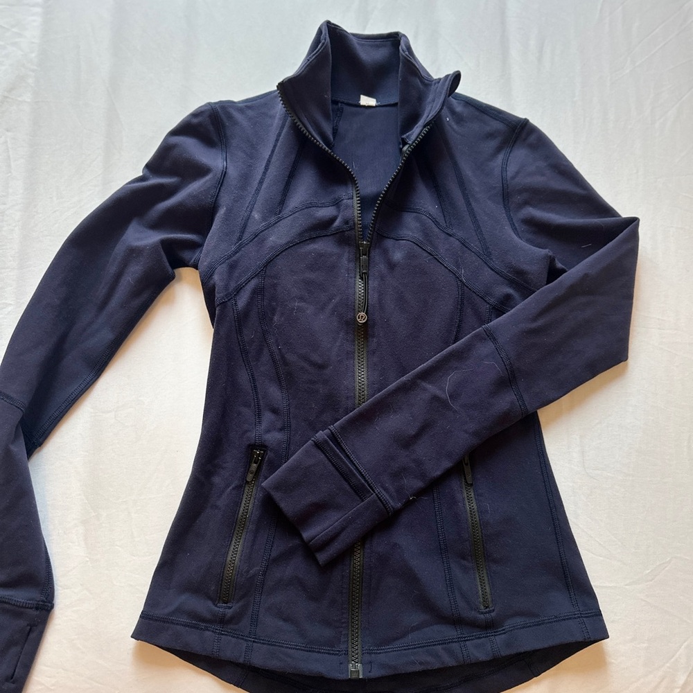 SOLD Lululemon Navy Blue define jacket